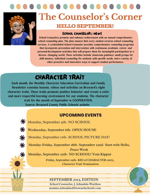  Meet the Counselor